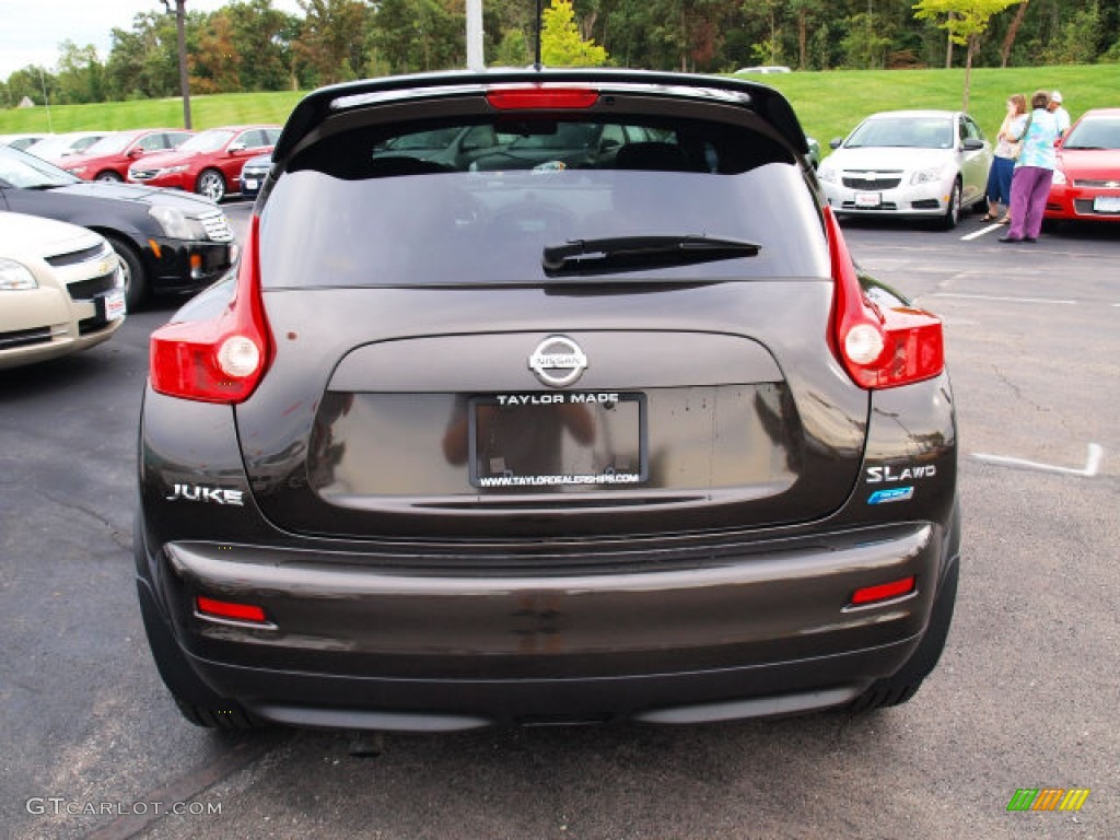 2013 Juke SL AWD - Metallic Bronze / Black/Red/Silver Trim photo #6