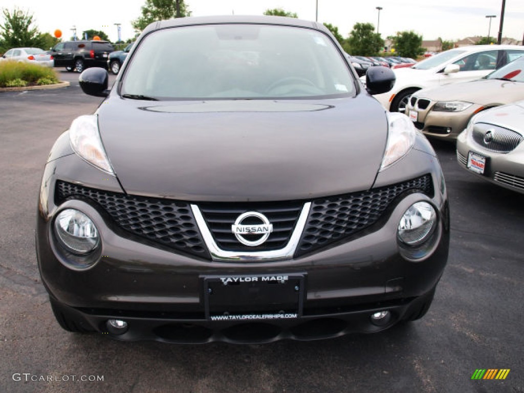 2013 Juke SL AWD - Metallic Bronze / Black/Red/Silver Trim photo #8