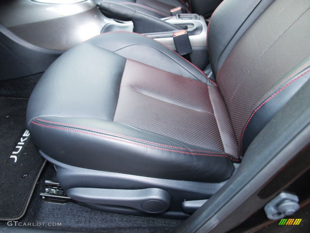 2013 Juke SL AWD - Metallic Bronze / Black/Red/Silver Trim photo #16