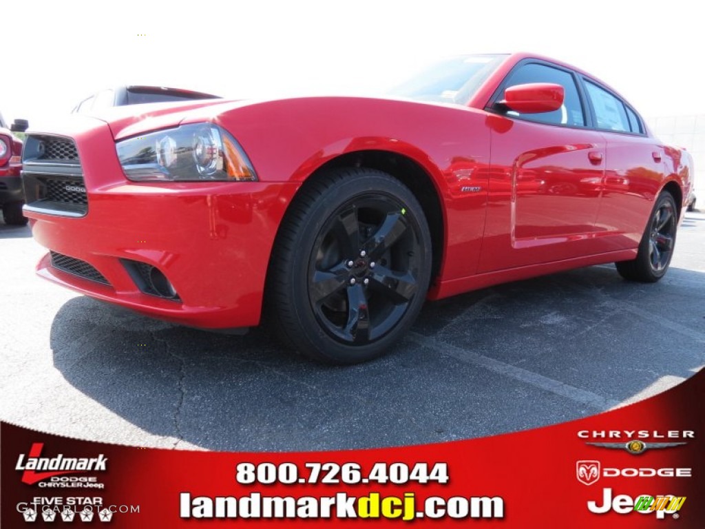 2014 Charger R/T - TorRed / Black photo #1