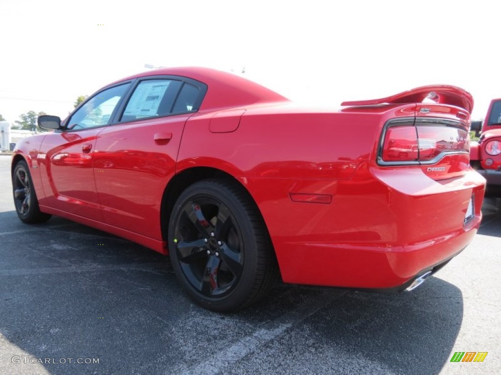 2014 Charger R/T - TorRed / Black photo #2