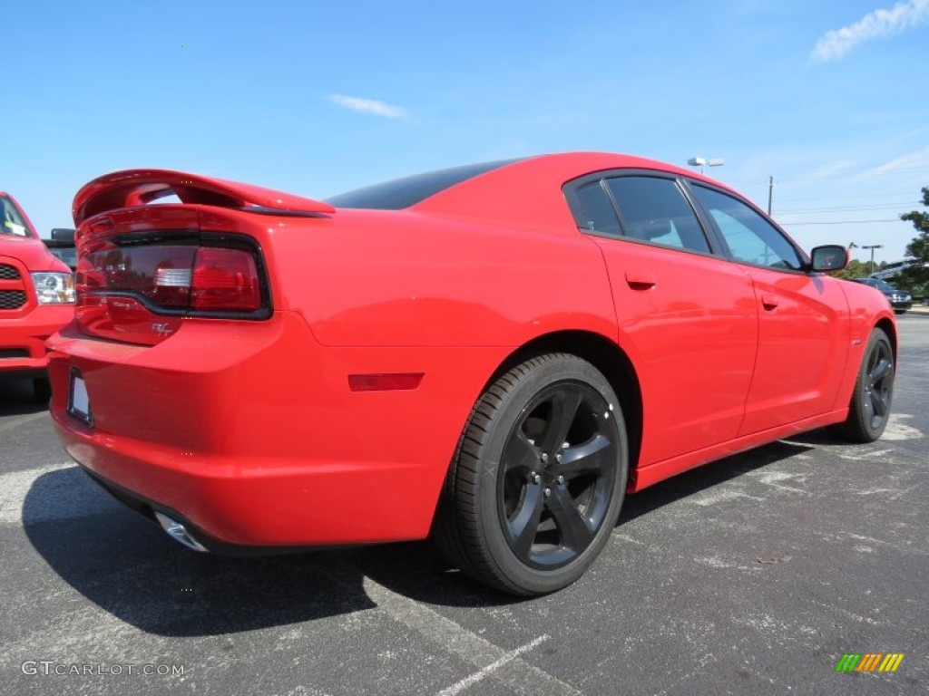 2014 Charger R/T - TorRed / Black photo #3