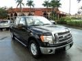 Tuxedo Black Metallic 2012 Ford F150 Lariat SuperCrew