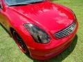 2005 Laser Red Infiniti G 35 Coupe  photo #26