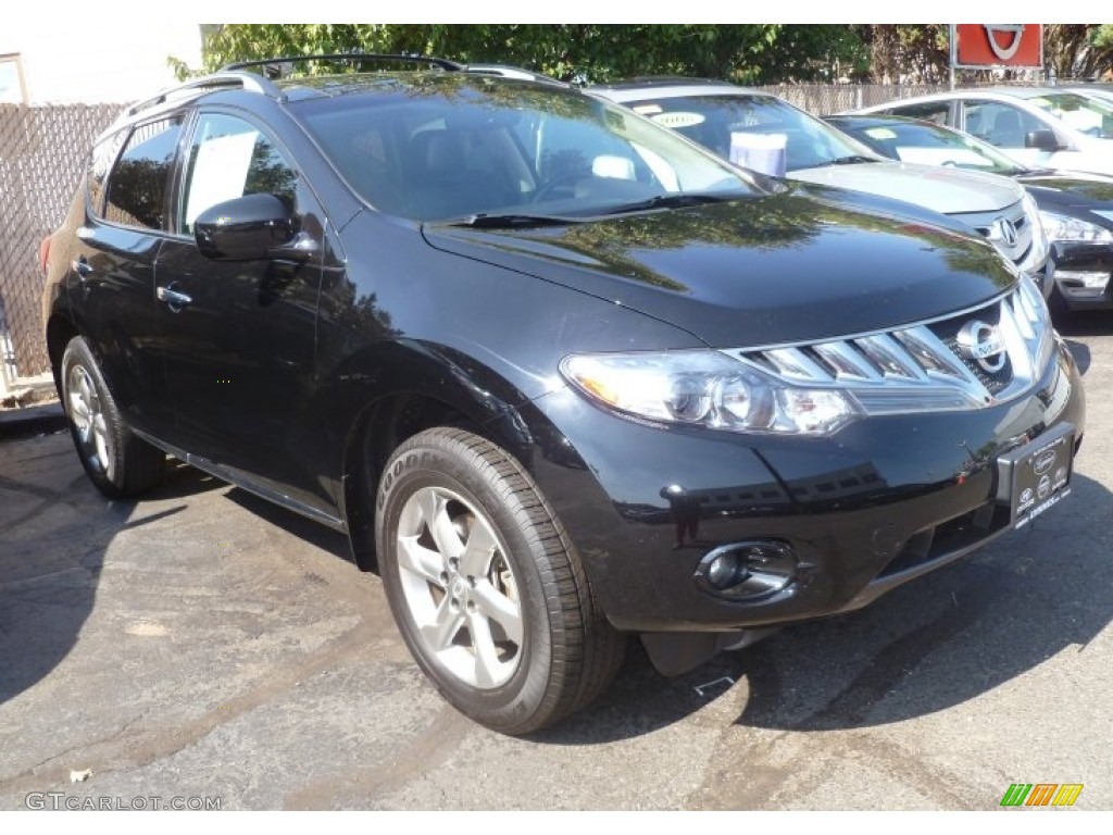 2010 Murano SL AWD - Super Black / Black photo #1