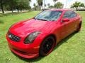 2005 Laser Red Infiniti G 35 Coupe  photo #40