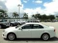 2010 White Suede Ford Fusion SEL  photo #12