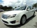 2010 White Suede Ford Fusion SEL  photo #13