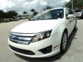 2010 White Suede Ford Fusion SEL  photo #14