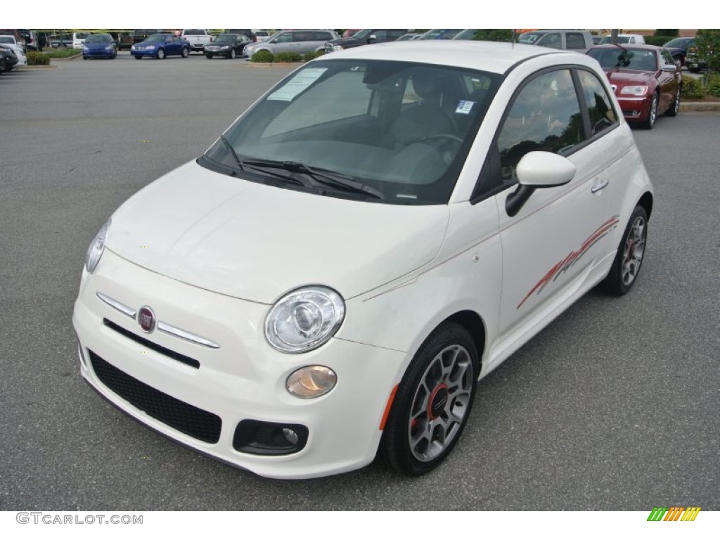 Bianco (White) Fiat 500