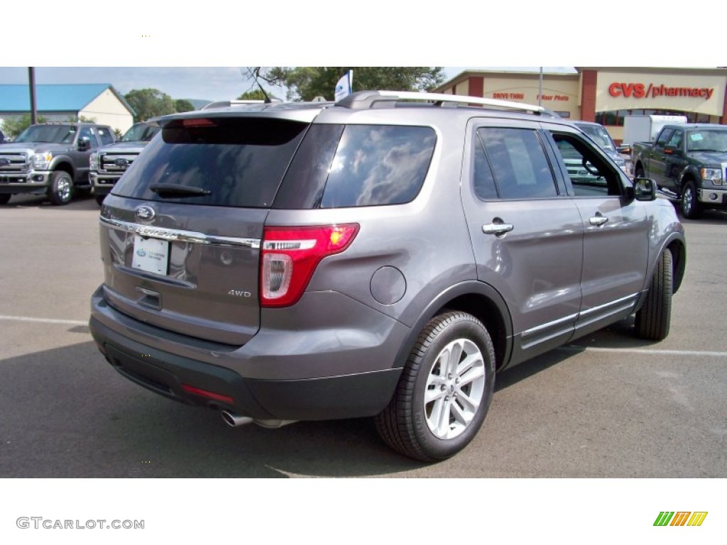 2012 Explorer XLT 4WD - Sterling Gray Metallic / Charcoal Black photo #5