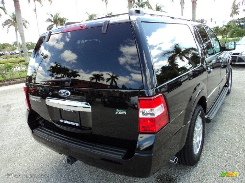 2013 Expedition EL Limited - Tuxedo Black / Charcoal Black photo #7