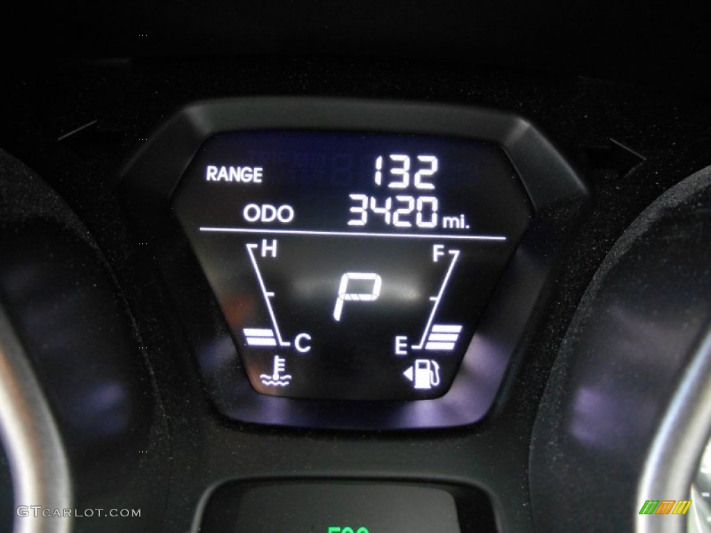 2013 Elantra GLS - Midnight Black / Gray photo #17