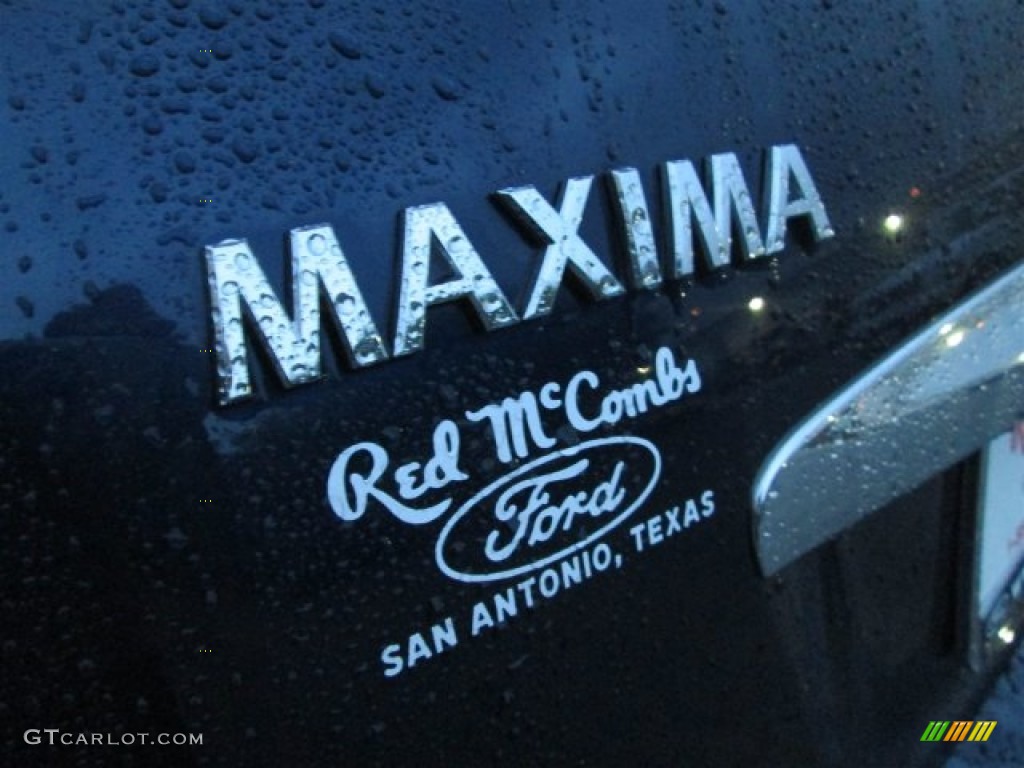 2010 Maxima 3.5 SV - Navy Blue / Caffe Latte photo #4