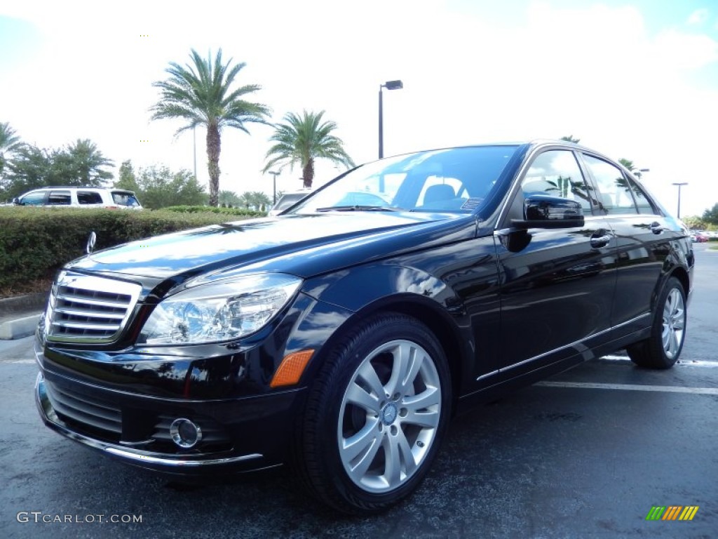 Black 2010 Mercedes-Benz C 300 Luxury Exterior Photo #86020940