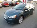 2013 Graphite Blue Nissan Sentra SV  photo #3