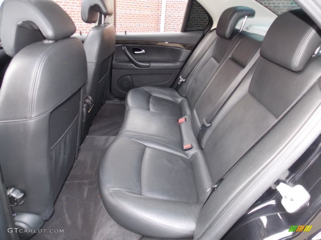 2008 9-3 Turbo X Sport Sedan - Jet Black Metallic / Black photo #7