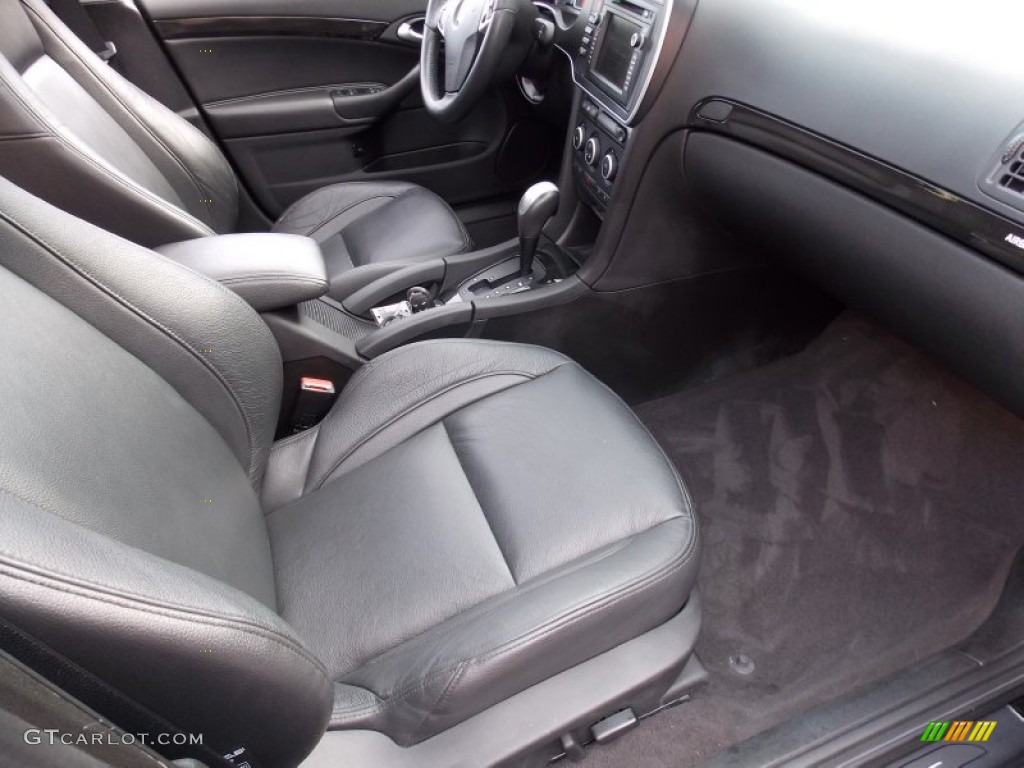 2008 9-3 Turbo X Sport Sedan - Jet Black Metallic / Black photo #10