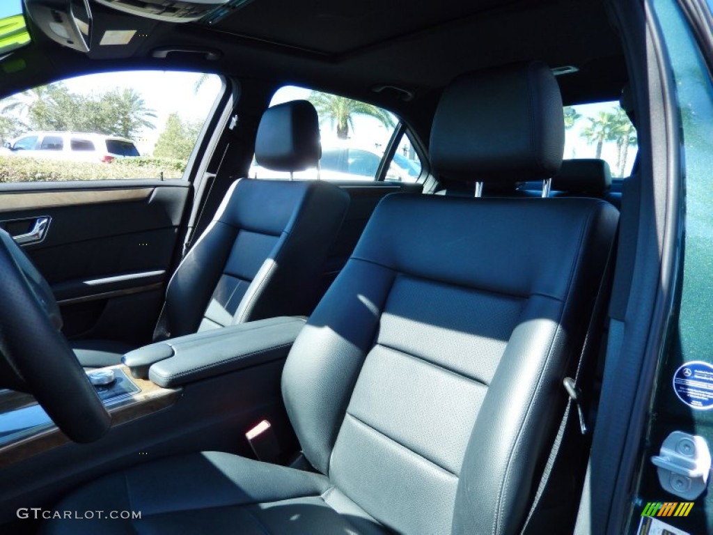 2010 E 350 Sedan - Jade Green Metallic / Black photo #12