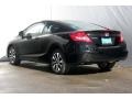 Crystal Black Pearl - Civic EX Coupe Photo No. 2