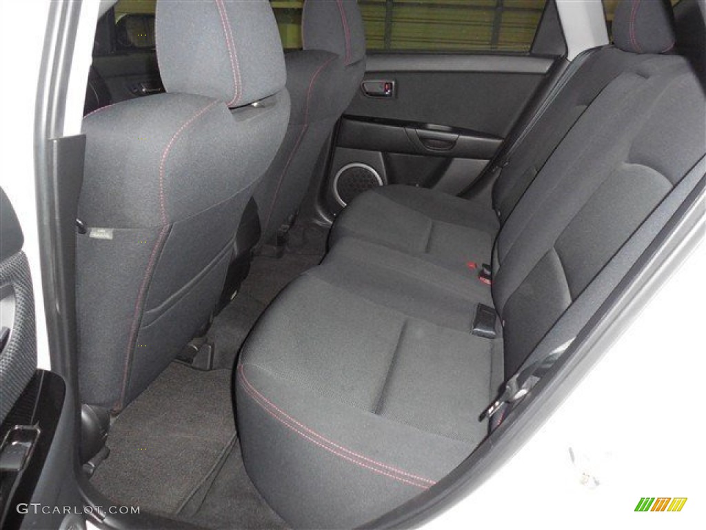 2008 MAZDA3 MAZDASPEED Sport - Rally White / MAZDASPEED Black photo #19