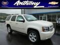 2014 White Diamond Tricoat Chevrolet Tahoe LTZ 4x4  photo #1