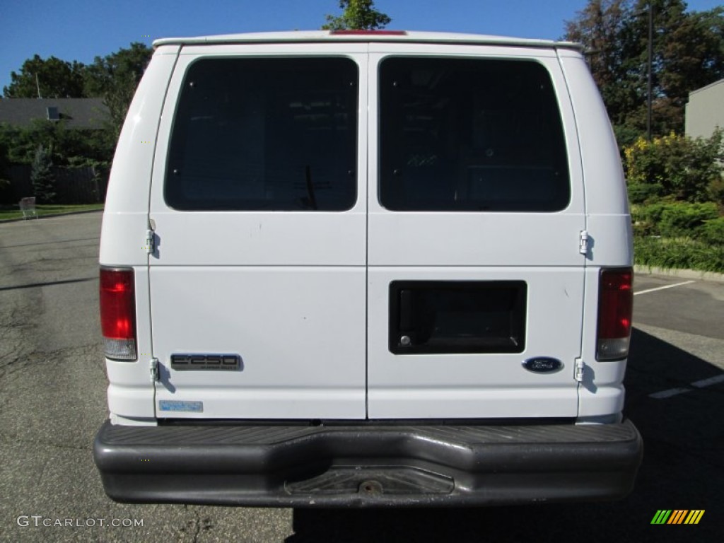 2007 E Series Van E250 Commercial - Oxford White / Medium Flint Grey photo #6