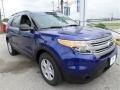 2014 Deep Impact Blue Ford Explorer FWD  photo #7