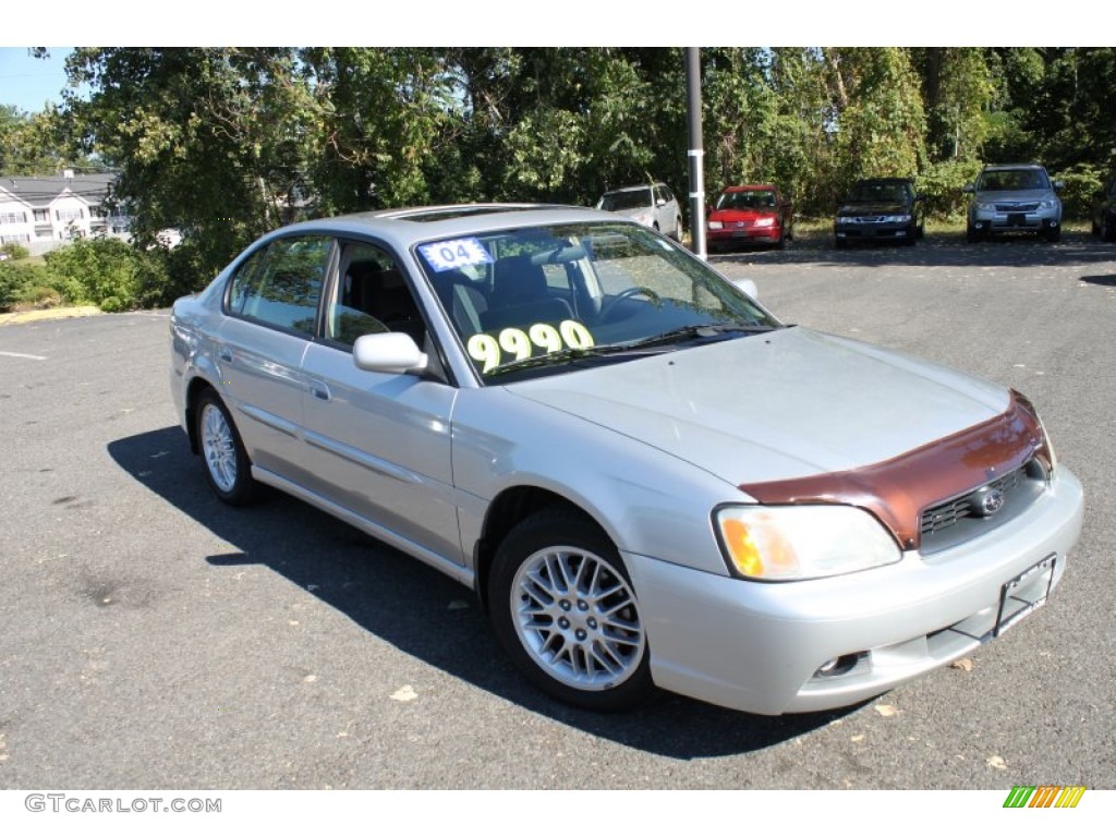 2004 Legacy L Sedan - Silver Stone Metallic / Gray Moquette photo #3
