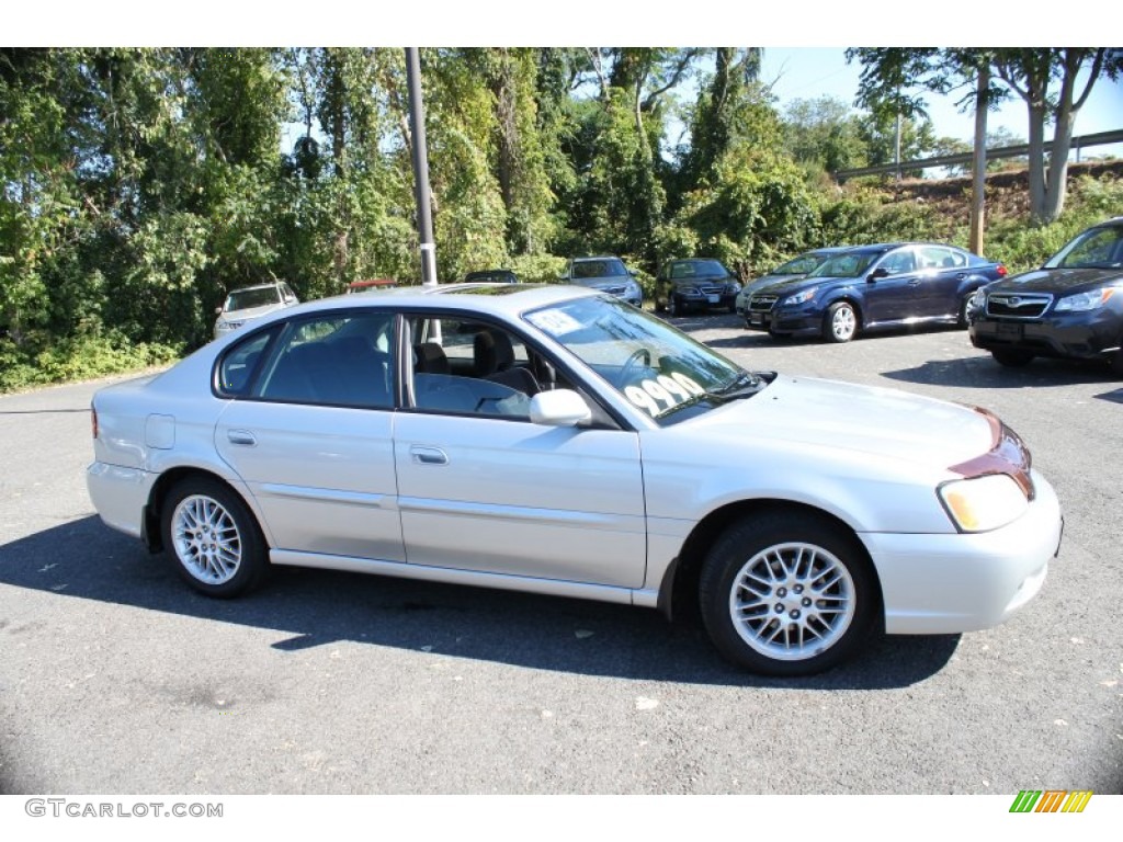 2004 Legacy L Sedan - Silver Stone Metallic / Gray Moquette photo #4