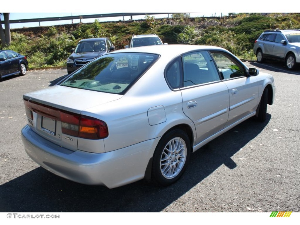 2004 Legacy L Sedan - Silver Stone Metallic / Gray Moquette photo #6
