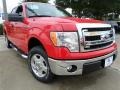 2013 Race Red Ford F150 XLT SuperCrew  photo #7