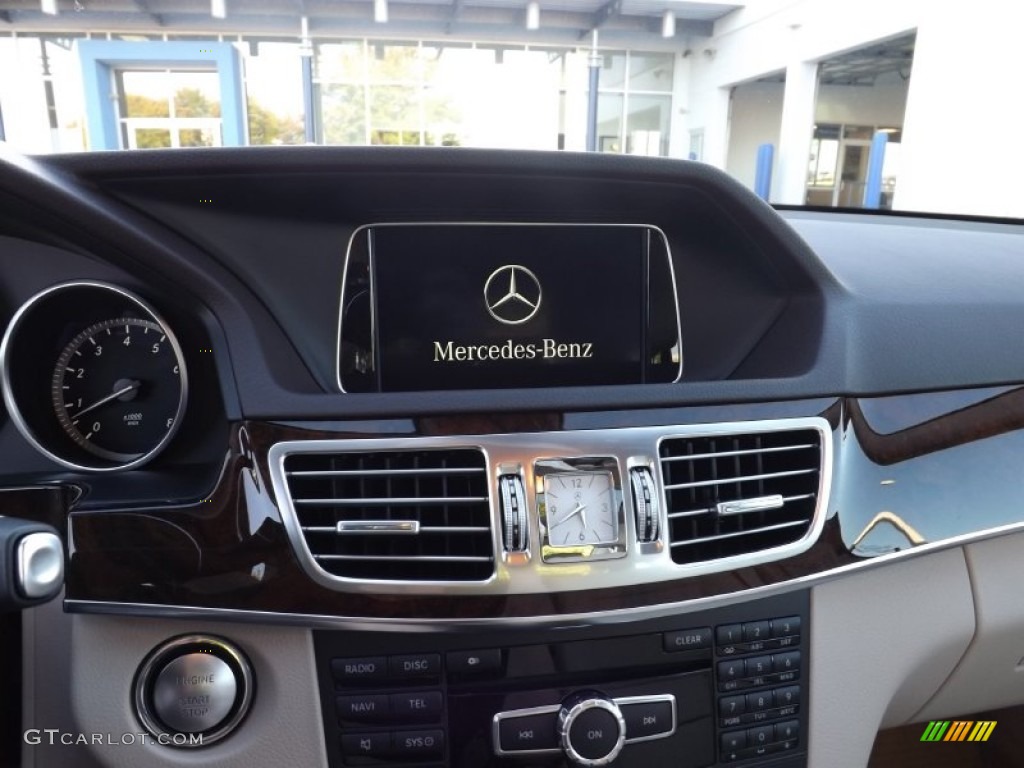 2014 E 350 4Matic Sedan - Indigo Blue Metallic / Silk Beige/Espresso Brown photo #10