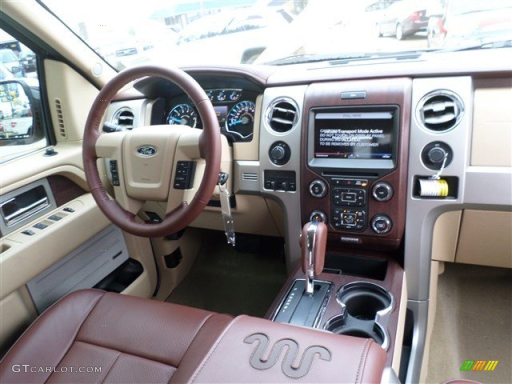 2013 F150 King Ranch SuperCrew - Kodiak Brown Metallic / King Ranch Chaparral Leather photo #16