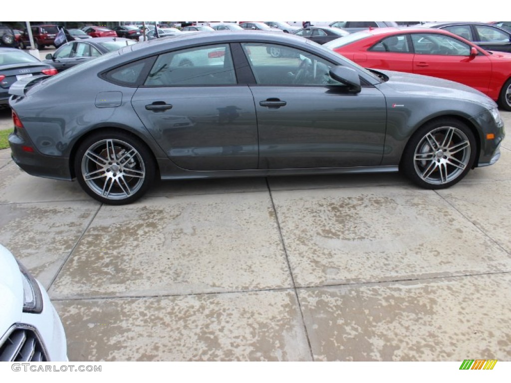 Daytona Gray Pearl 2014 Audi A7 3.0T quattro Prestige Exterior Photo #86029178