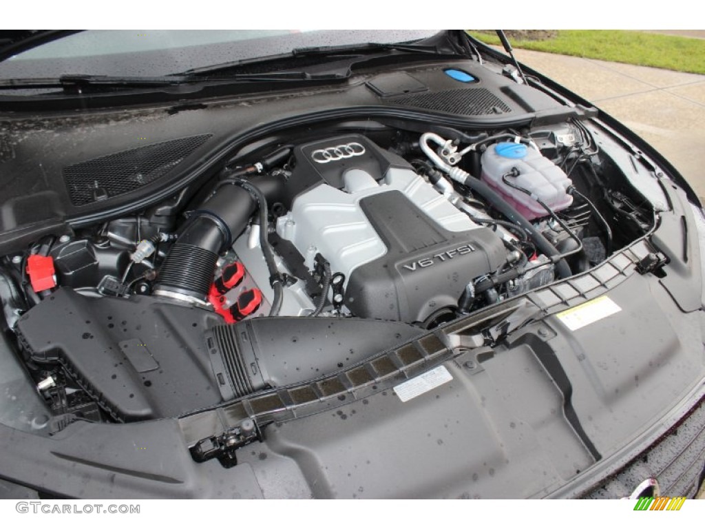 2014 Audi A7 3.0T quattro Prestige 3.0 Liter Supercharged FSI DOHC 24-Valve VVT V6 Engine Photo #86029340