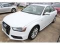 2014 Ibis White Audi A4 2.0T quattro Sedan  photo #3