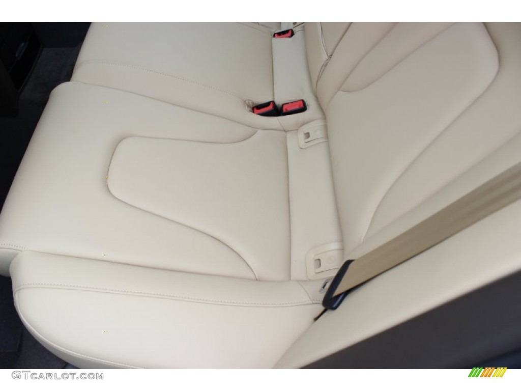 2014 A4 2.0T quattro Sedan - Ibis White / Velvet Beige/Moor Brown photo #35