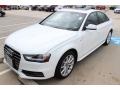 2014 Ibis White Audi A4 2.0T quattro Sedan  photo #3