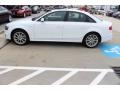 2014 Ibis White Audi A4 2.0T quattro Sedan  photo #4