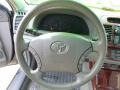 2005 Toyota Camry Taupe Interior Steering Wheel Photo