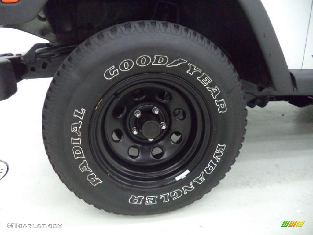 2006 Jeep Wrangler Sport 4x4 Right Hand Drive Wheel Photo #86031511