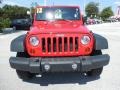2012 Flame Red Jeep Wrangler Sport 4x4  photo #13