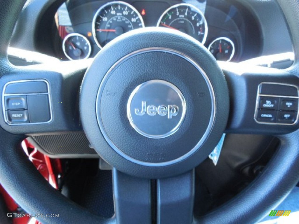 2012 Wrangler Sport 4x4 - Flame Red / Black photo #22