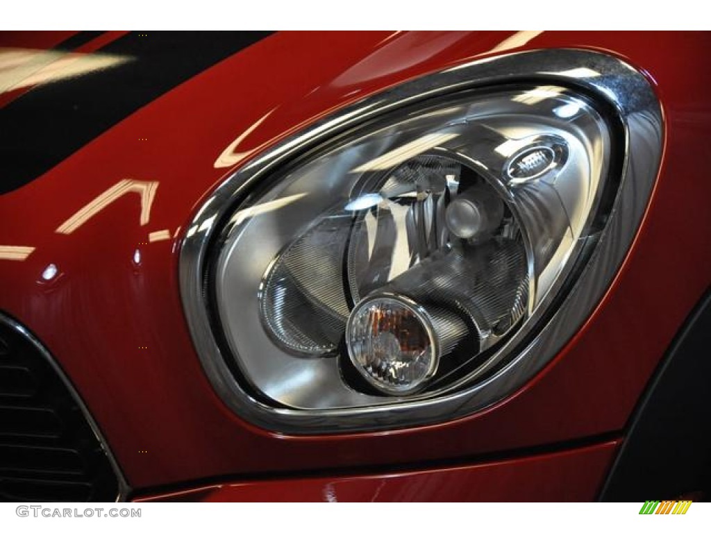 2014 Cooper S Countryman All4 AWD - Blazing Red Metallic / Carbon Black photo #2