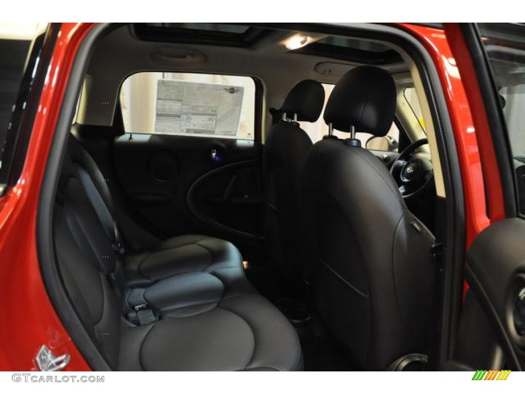 2014 Cooper S Countryman All4 AWD - Blazing Red Metallic / Carbon Black photo #9