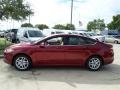 2014 Ruby Red Ford Fusion SE EcoBoost  photo #2