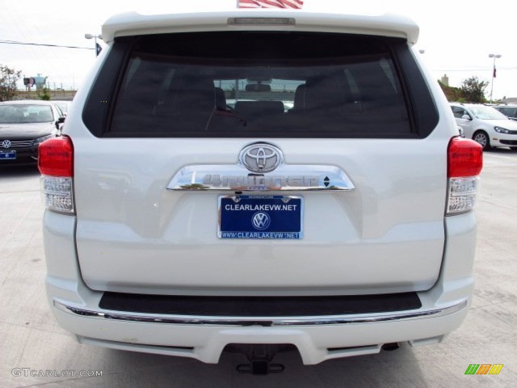 2013 4Runner Limited - Blizzard White Pearl / Black Leather photo #5