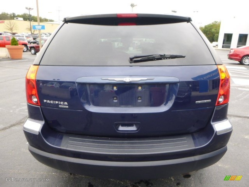2005 Pacifica Touring AWD - Midnight Blue Pearl / Light Taupe photo #4
