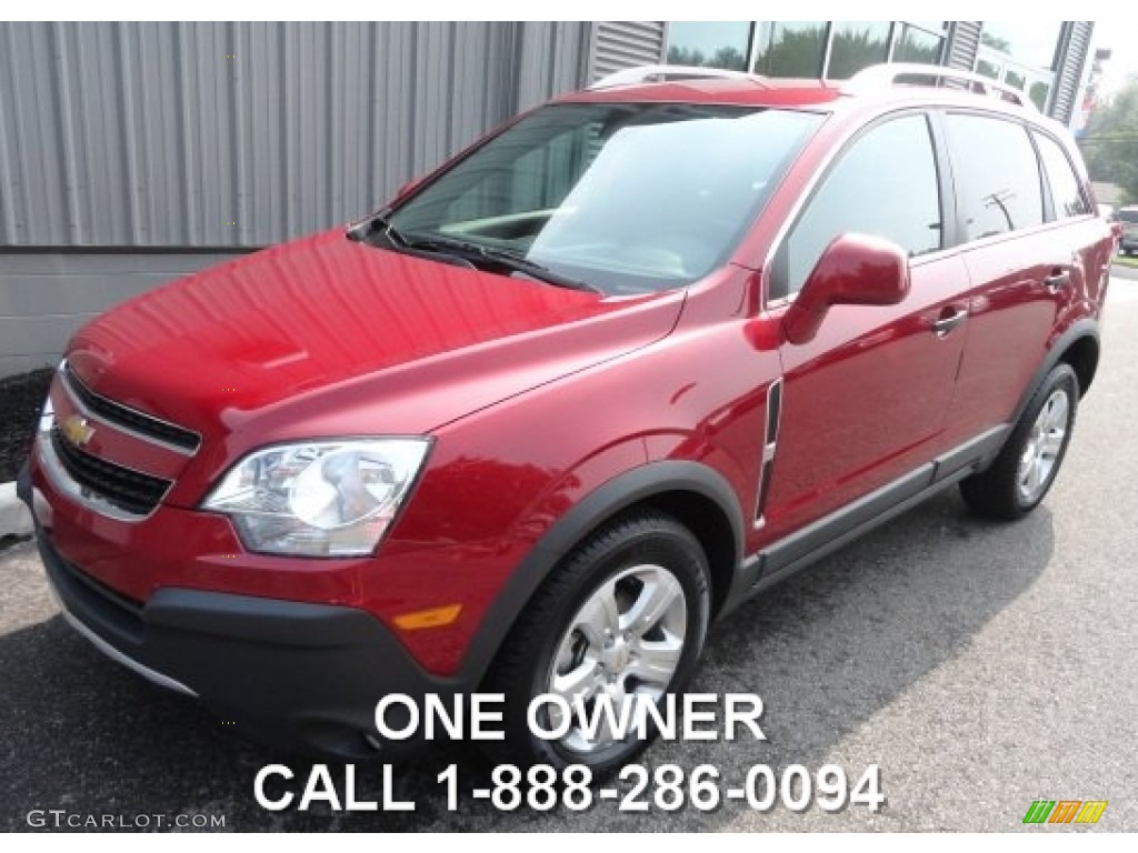 2013 Captiva Sport LS - Crystal Red Tintcoat / Black photo #1